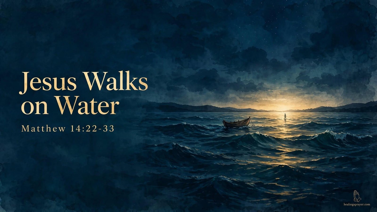 Jesus Walks on Water