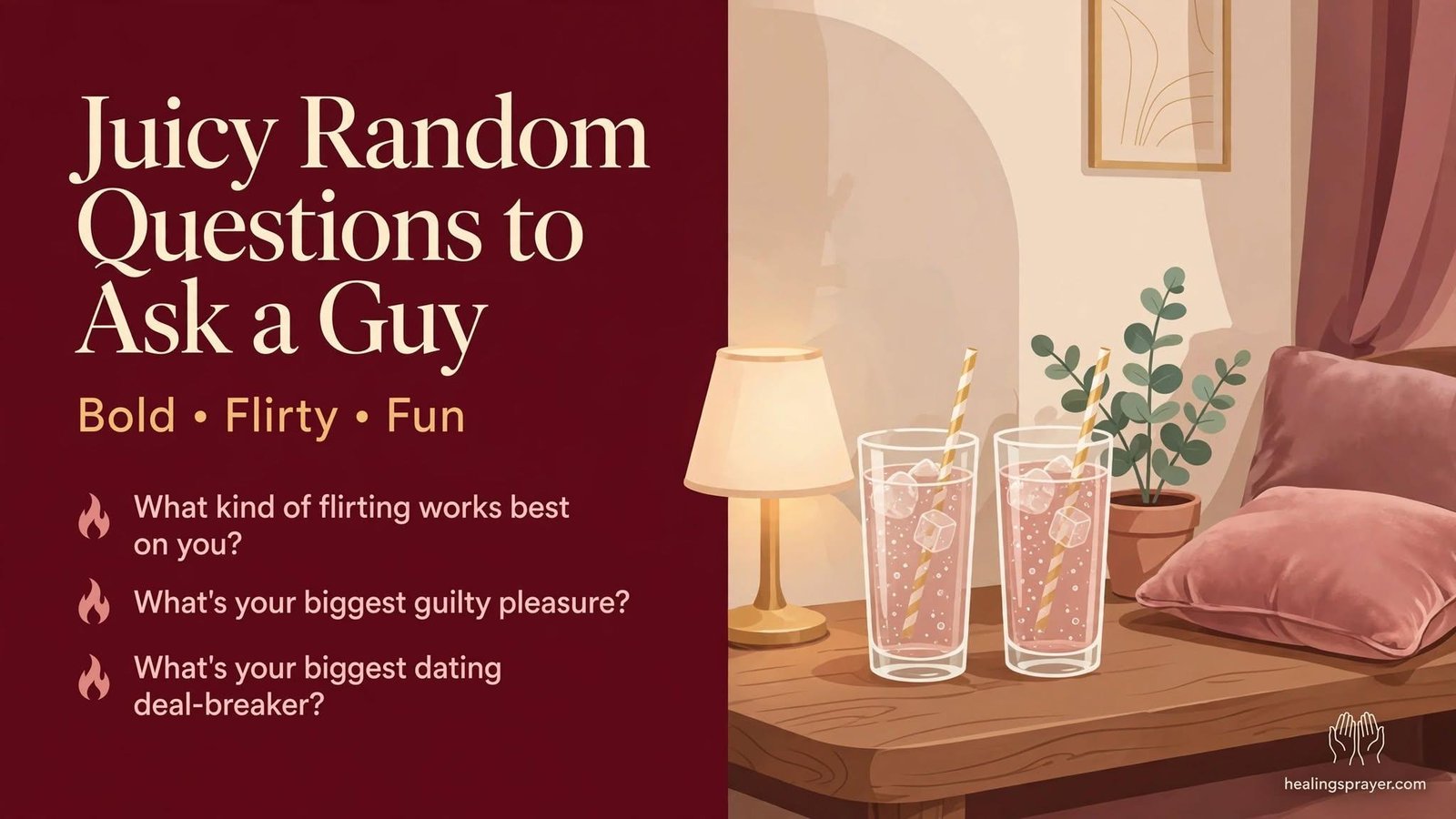 Juicy Random Questions to Ask a Guy