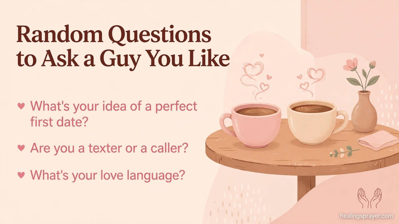 Random Questions to Ask a Guy You Like