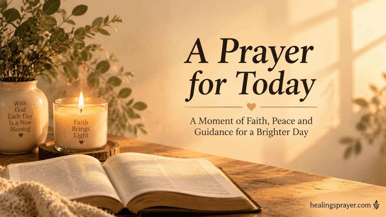 Prayers for Today by Situation
