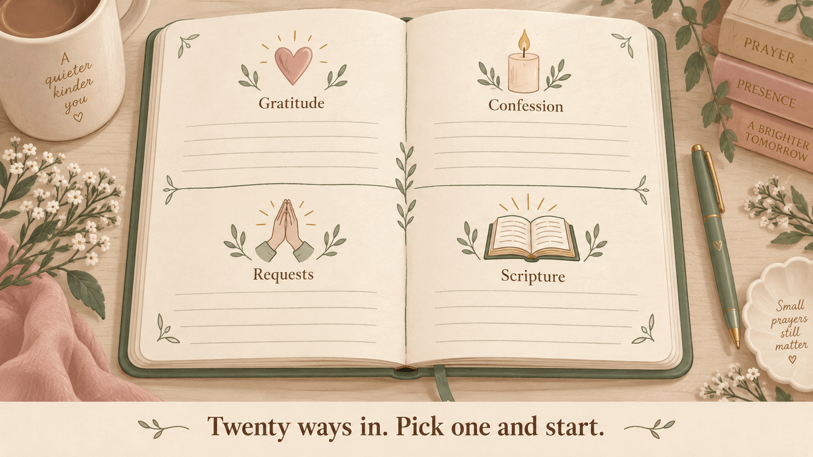 Ready-to-Use Prayer Journal 