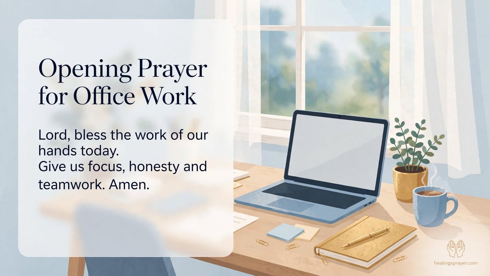 10 Opening Prayers for Office Work