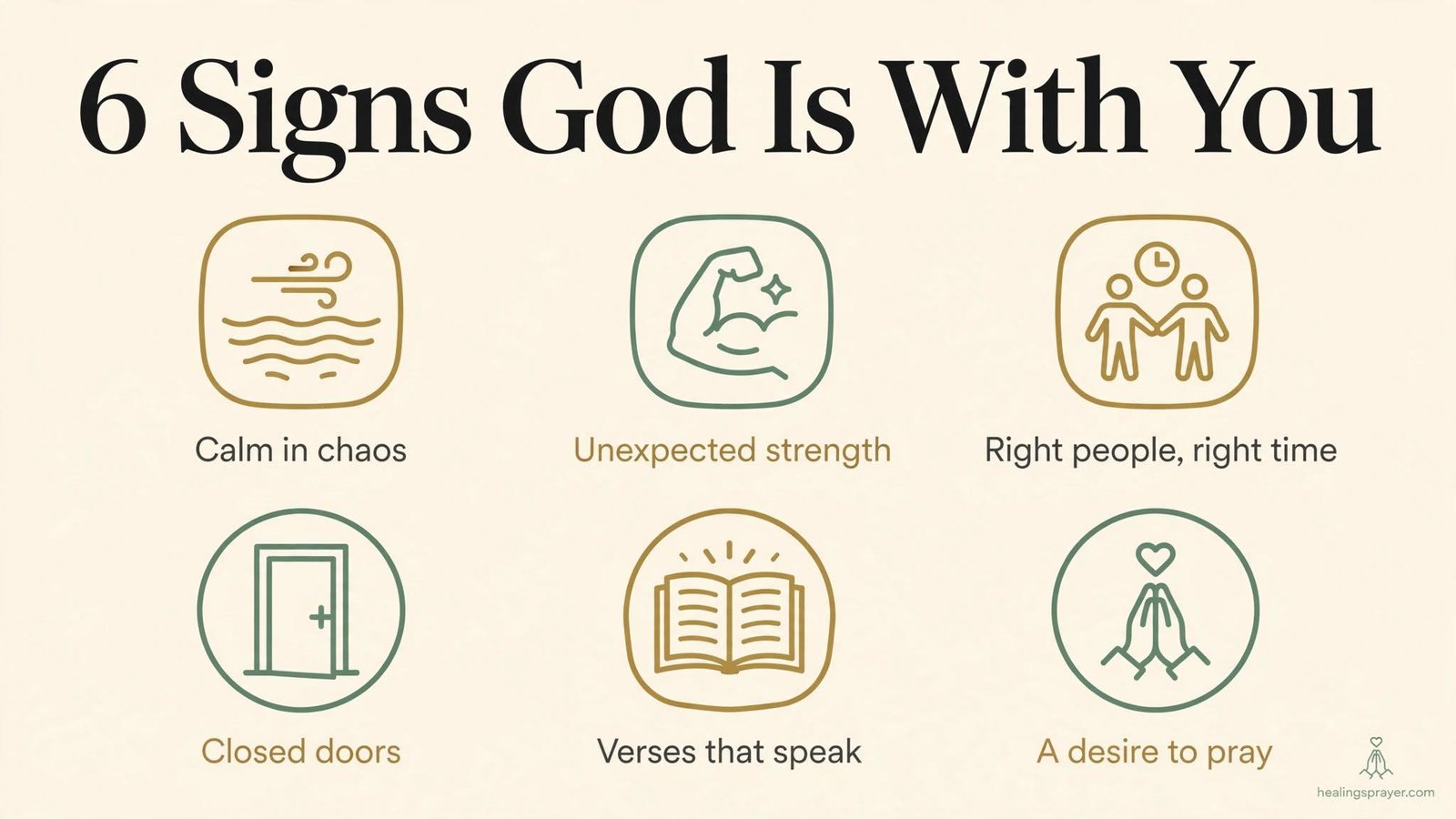 6 Signs That God Is Always With You