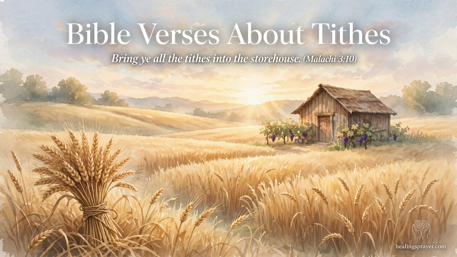 8 Bible Verses About Tithes and Offering The Tithe