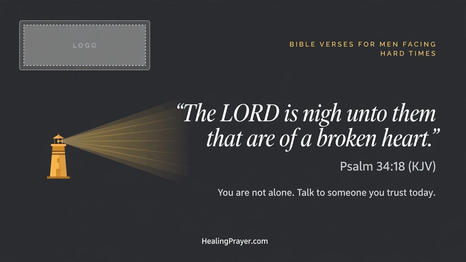 Bible Verses for Men Facing Hard Times