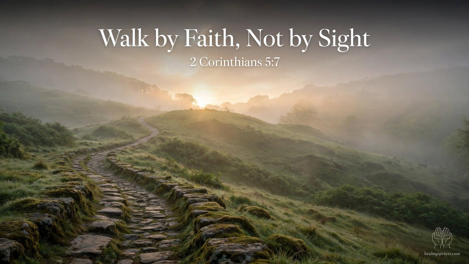 Bible Verses for Walking by Faith, Not by Sight