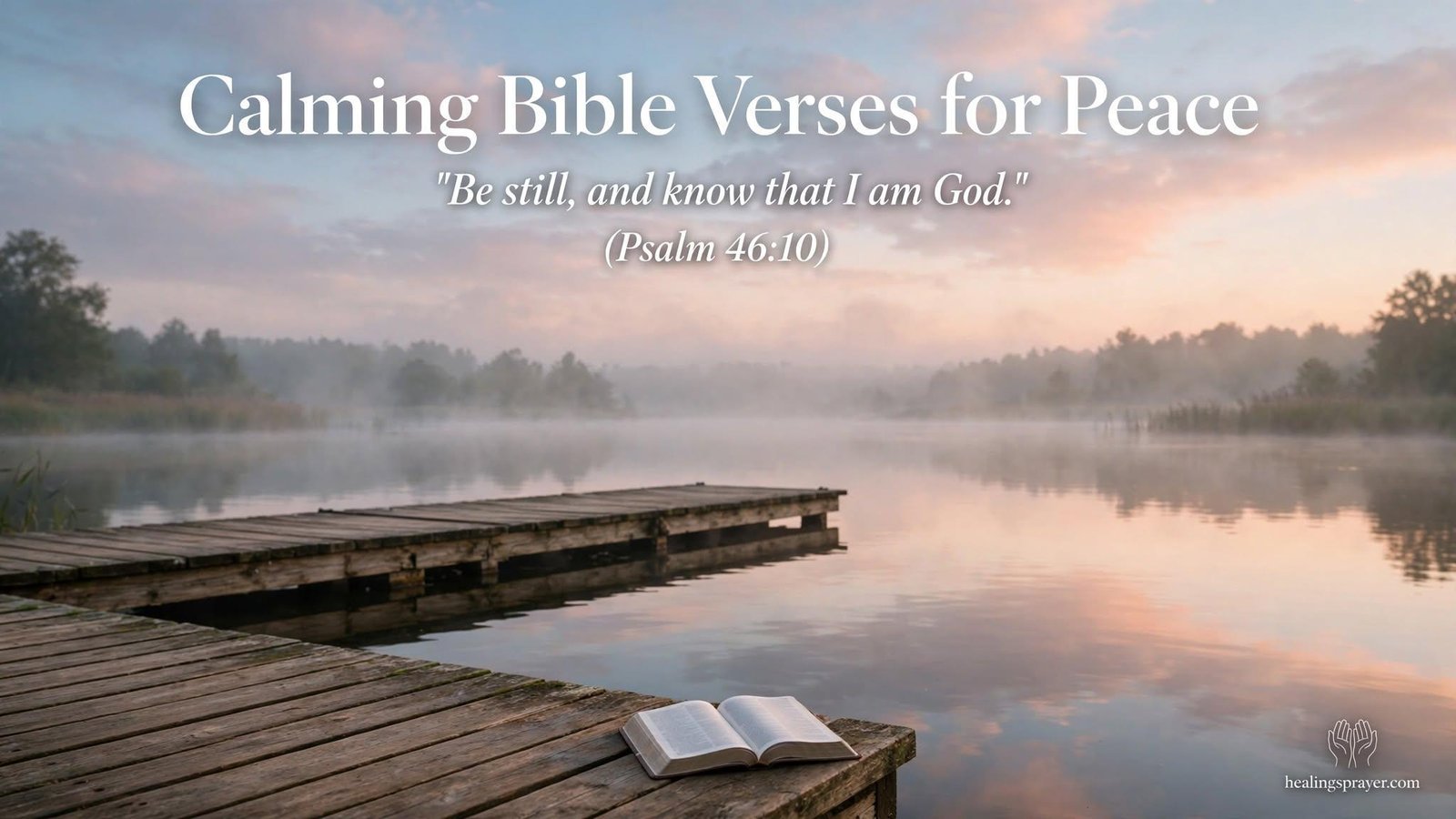 Calming Bible Verses for Peace and Anxious Thoughts