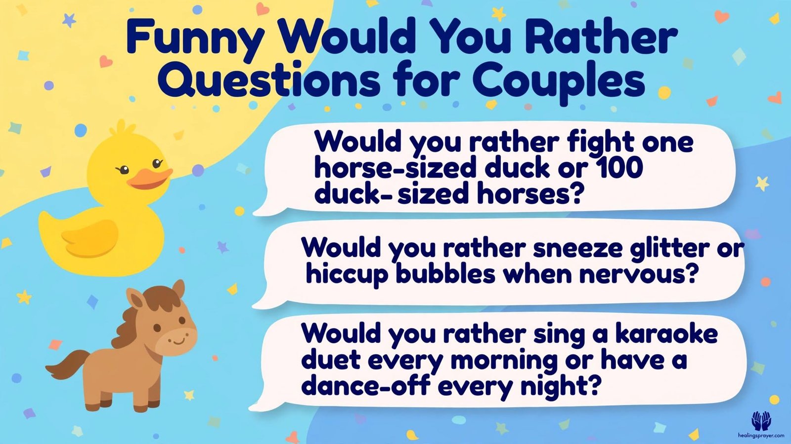 Funny Would You Rather Questions for Couples