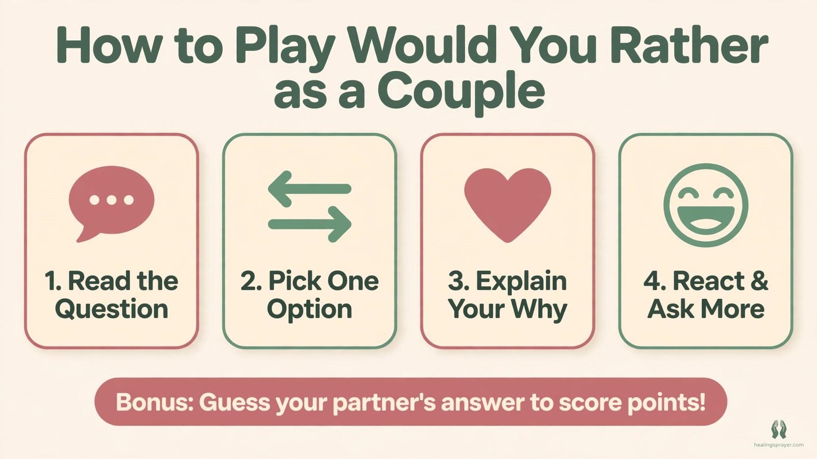 How to Play Fun Would You Rather Questions for Couples