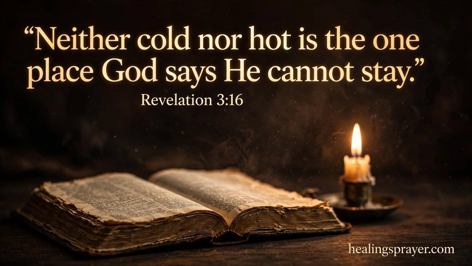 Lukewarm in the Bible The Key Verse in Revelation 3