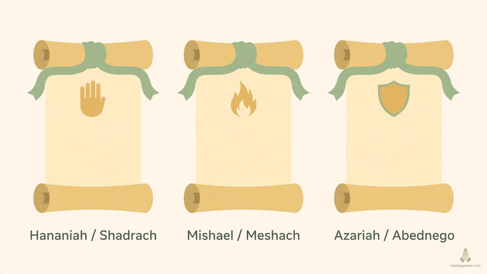 Meaning of the Names Shadrach, Meshach and Abednego