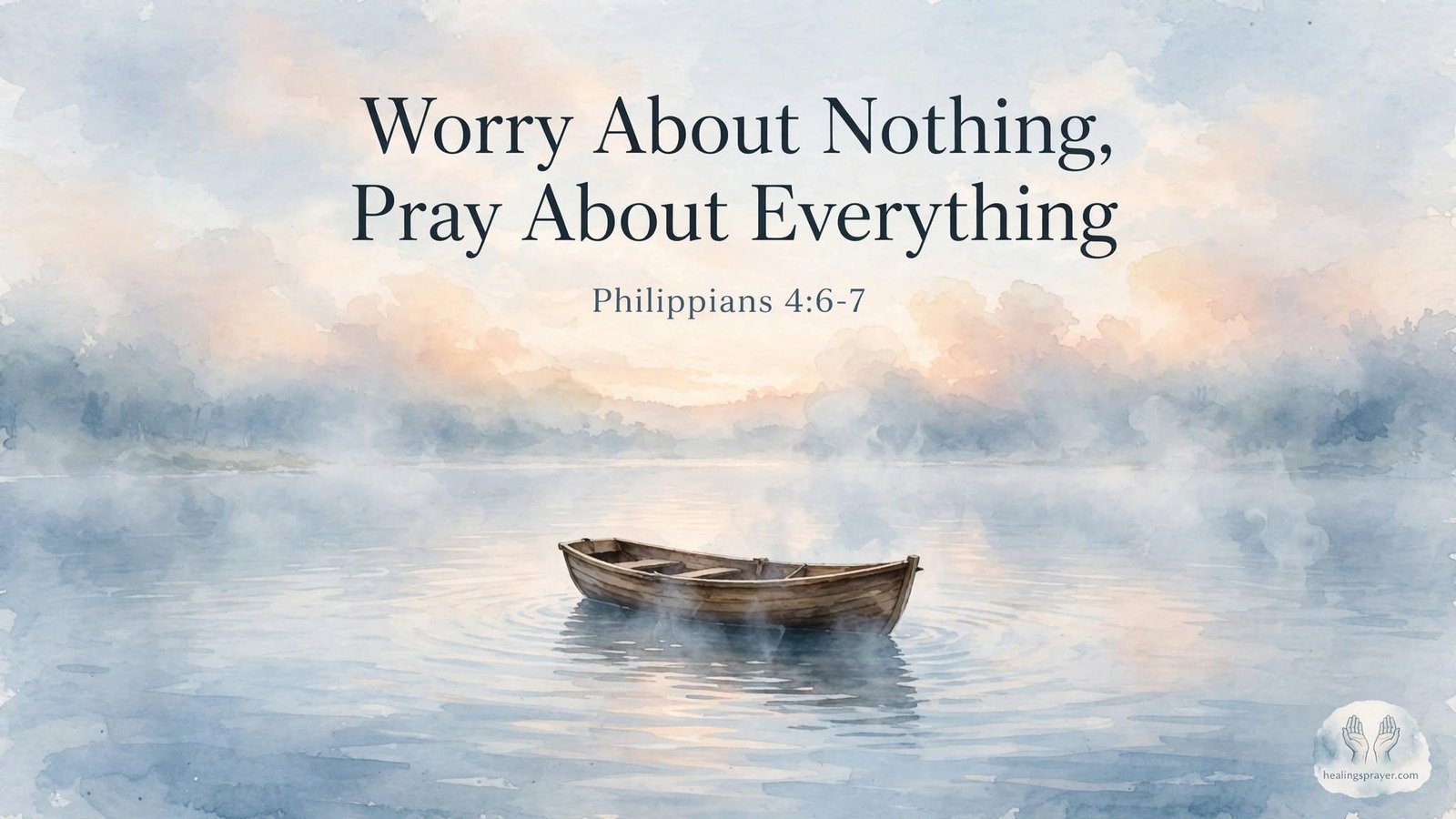 Pray About Worry and Anxiety