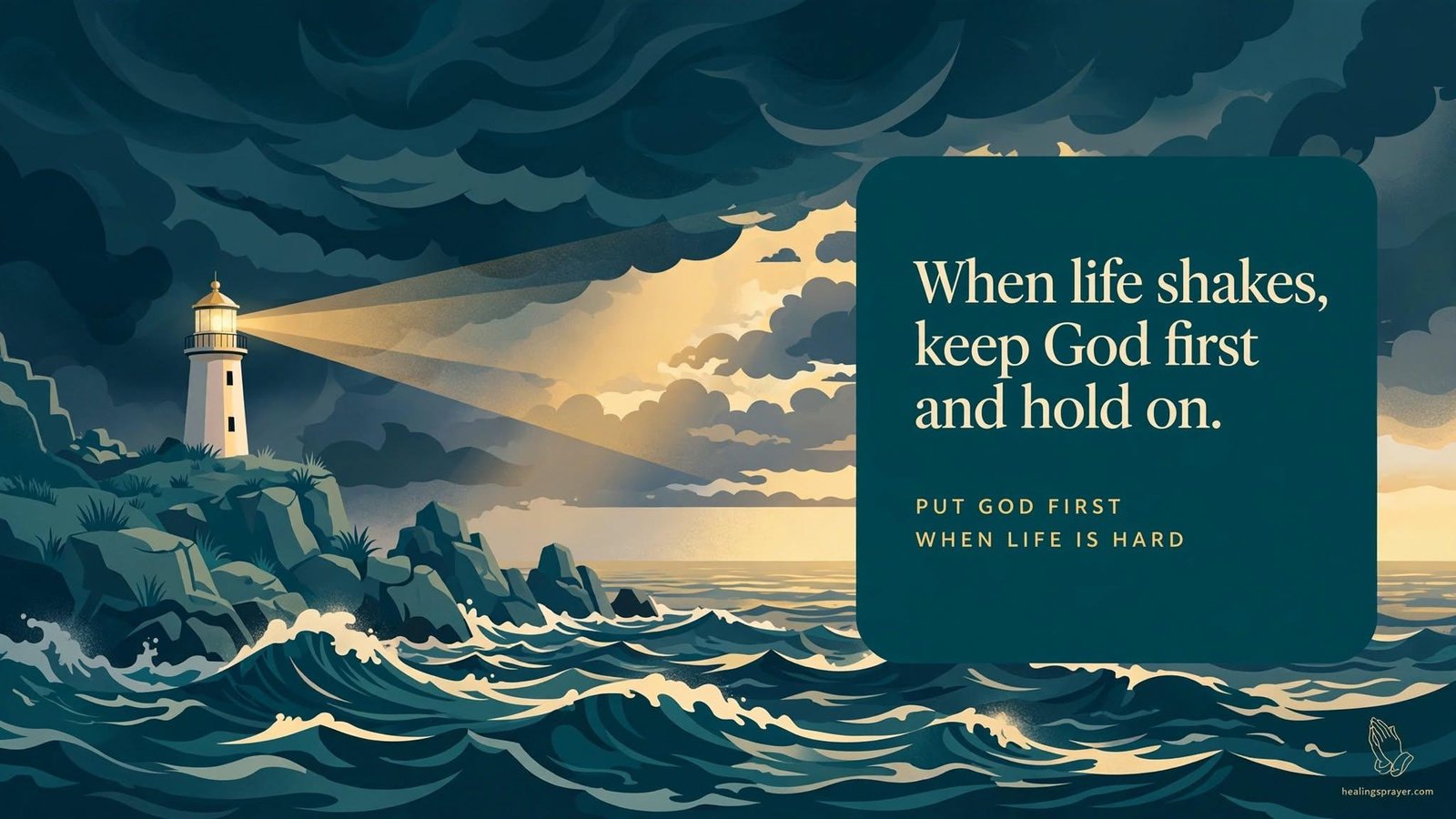 Put God First Quotes for Hard Times