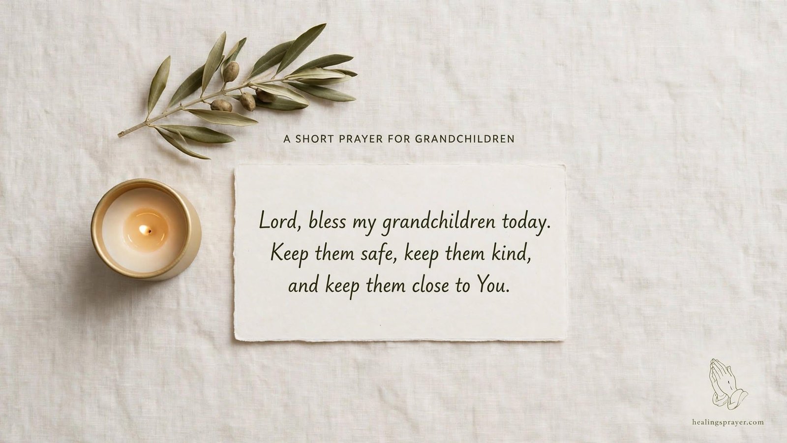 Short Prayers for Grandchildren