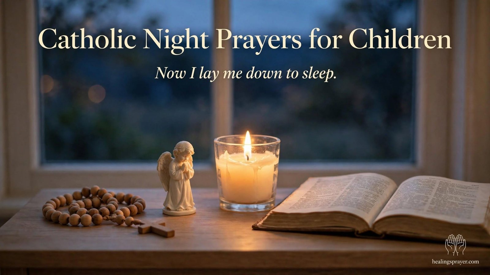 The Catholic Now I Lay Me Down to Sleep Prayer