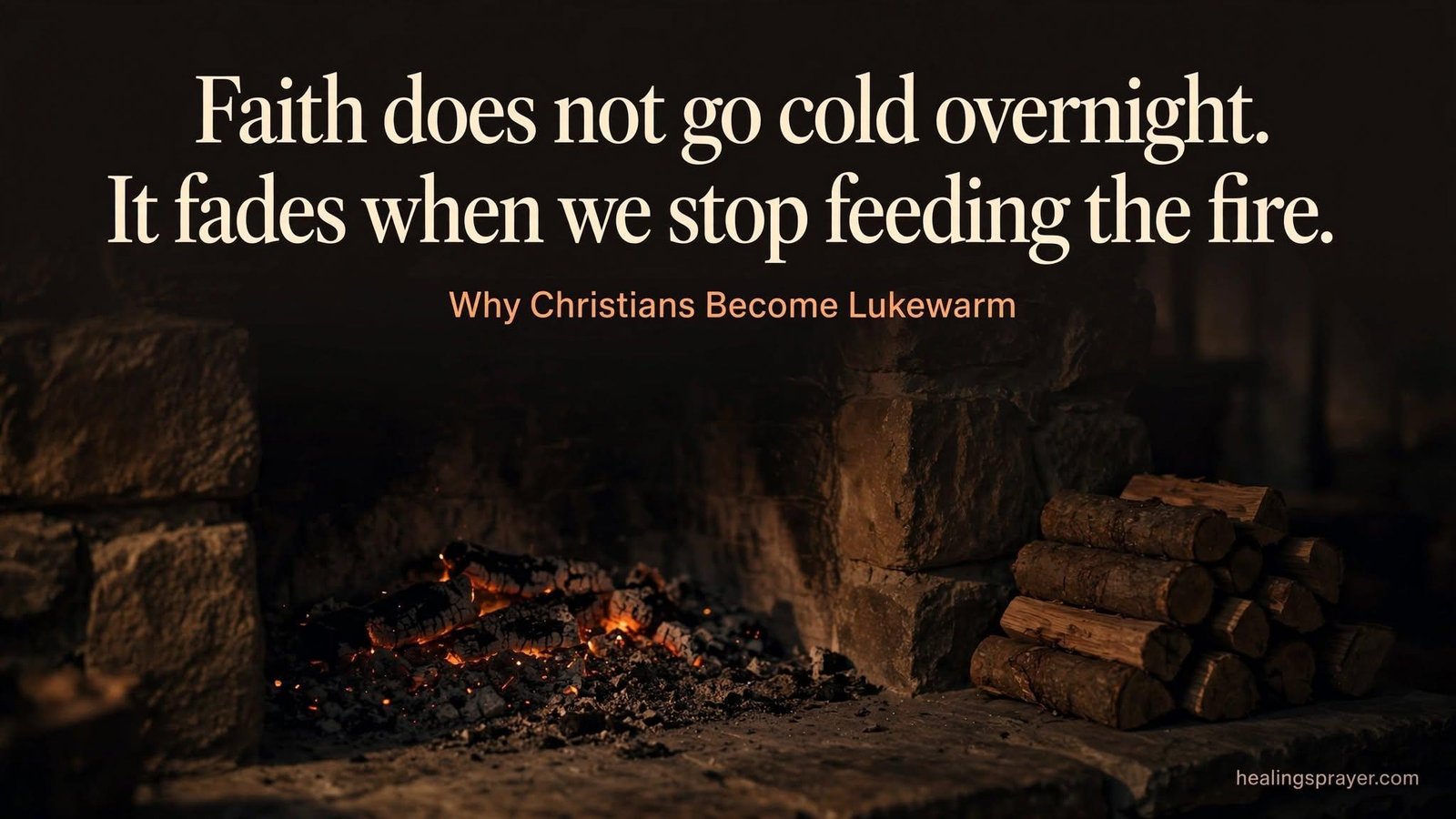 Why Christians Become Lukewarm
