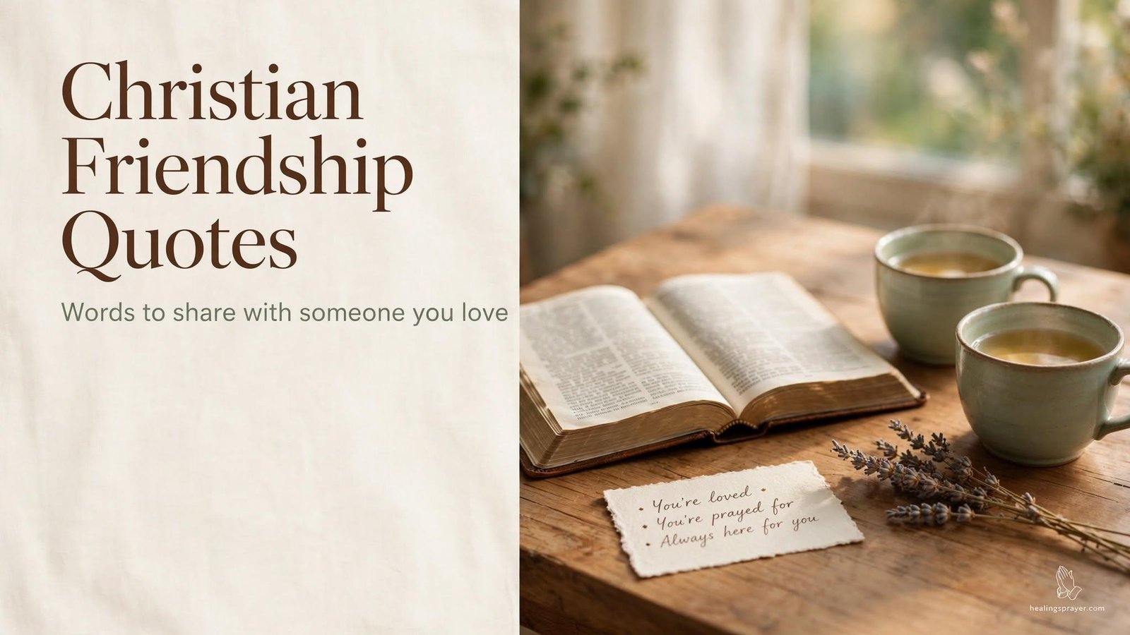 christian friendship quotes