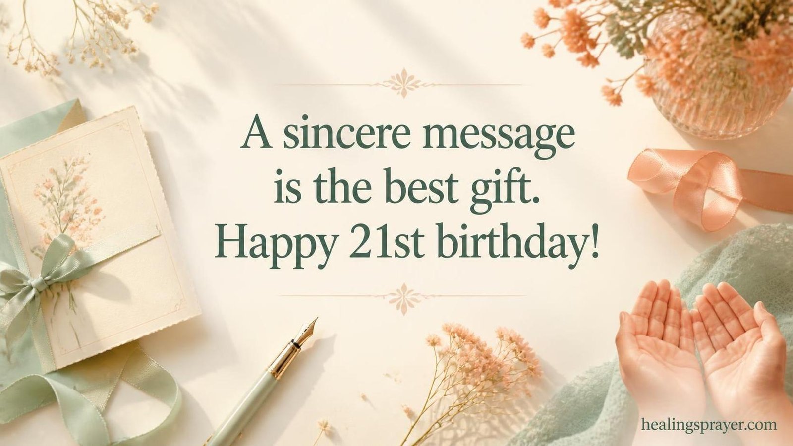 happy 21st birthday wishes for her