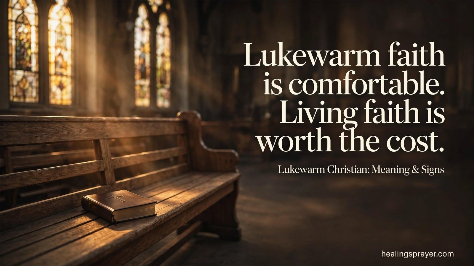 lukewarm christian