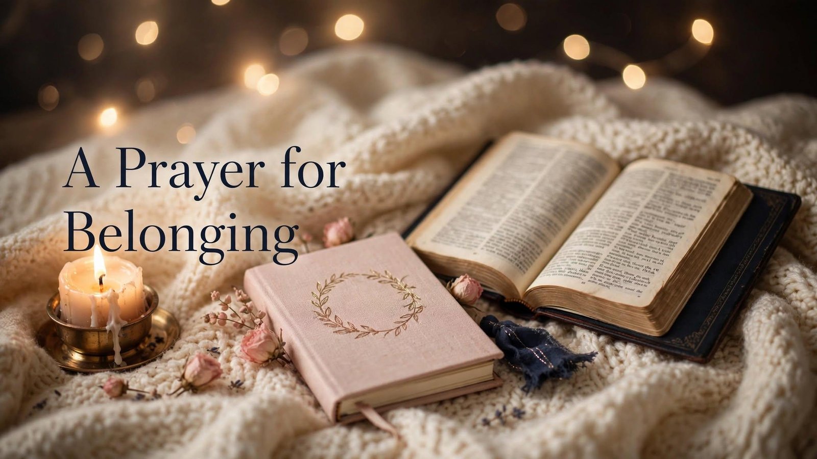 A simple prayer routine for belonging