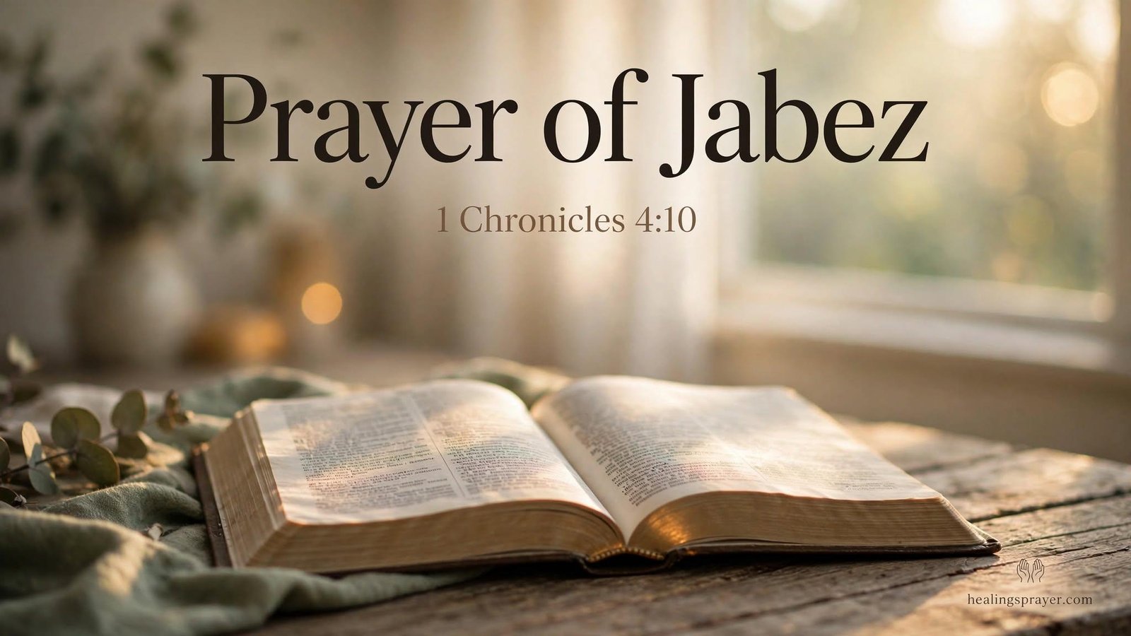 prayer of jabez