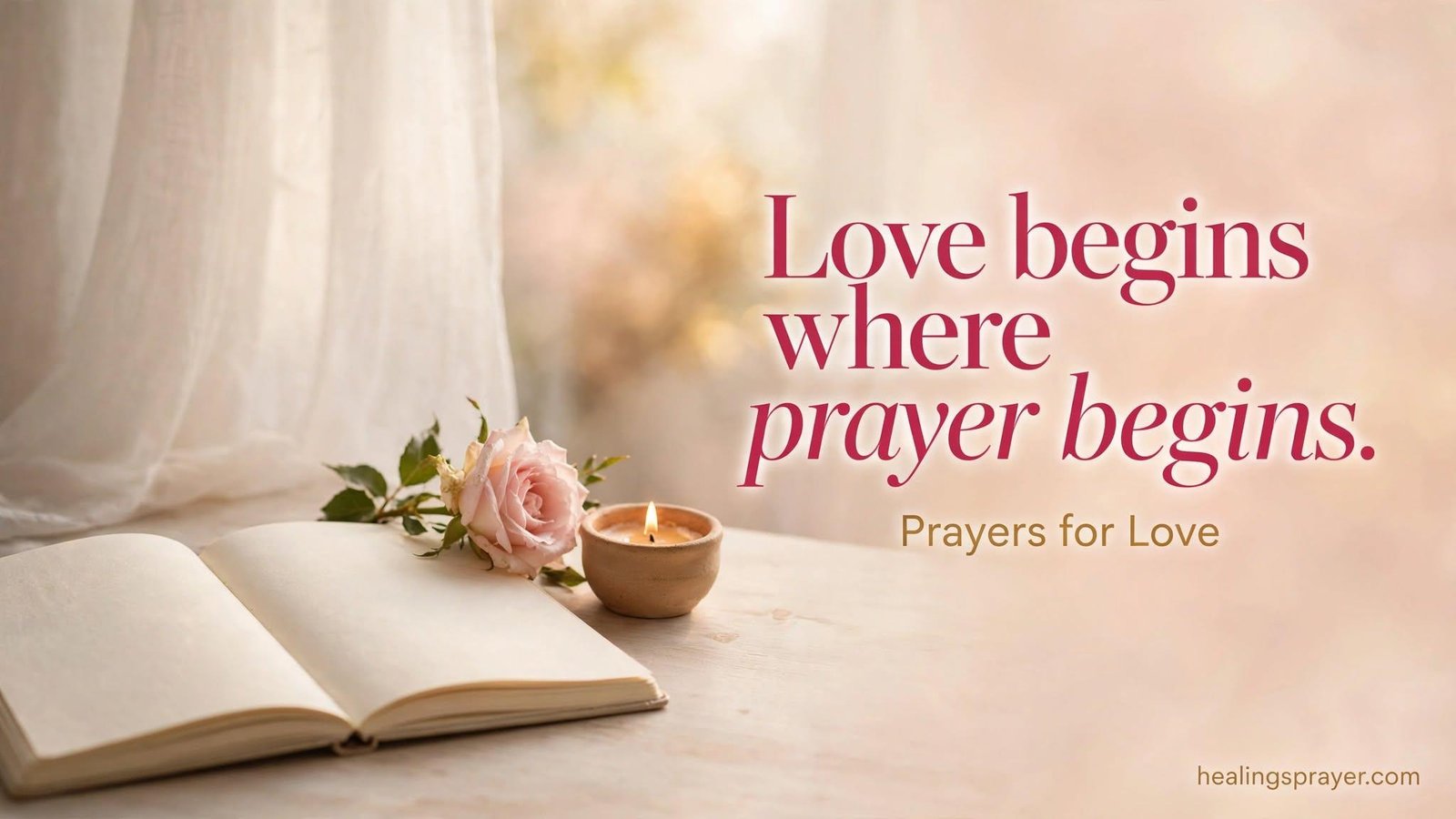 prayers for love