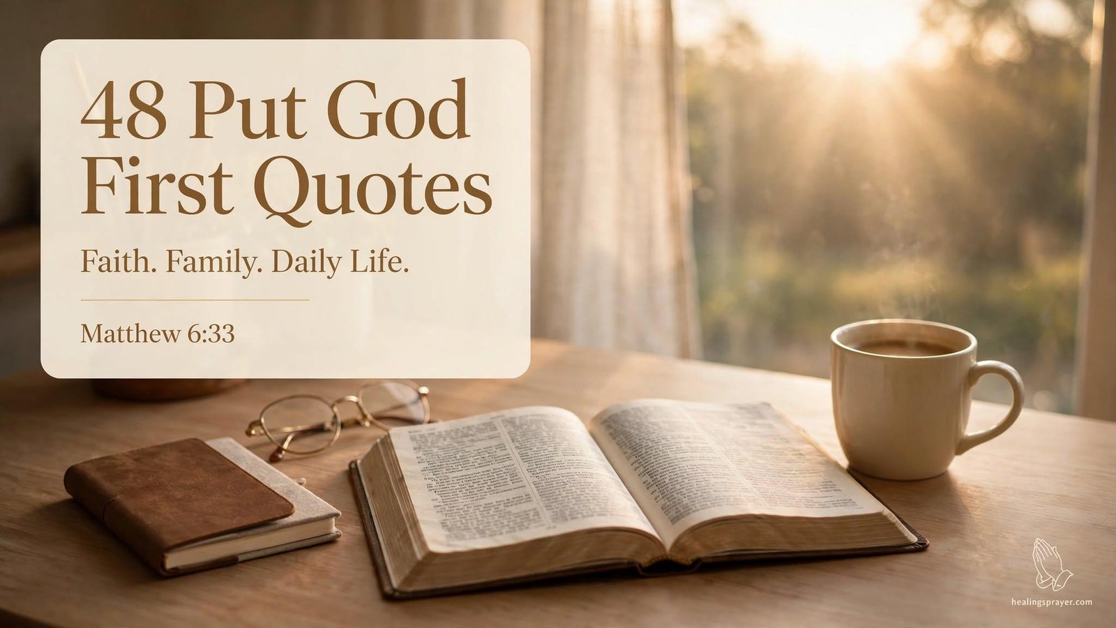 put god first quotes