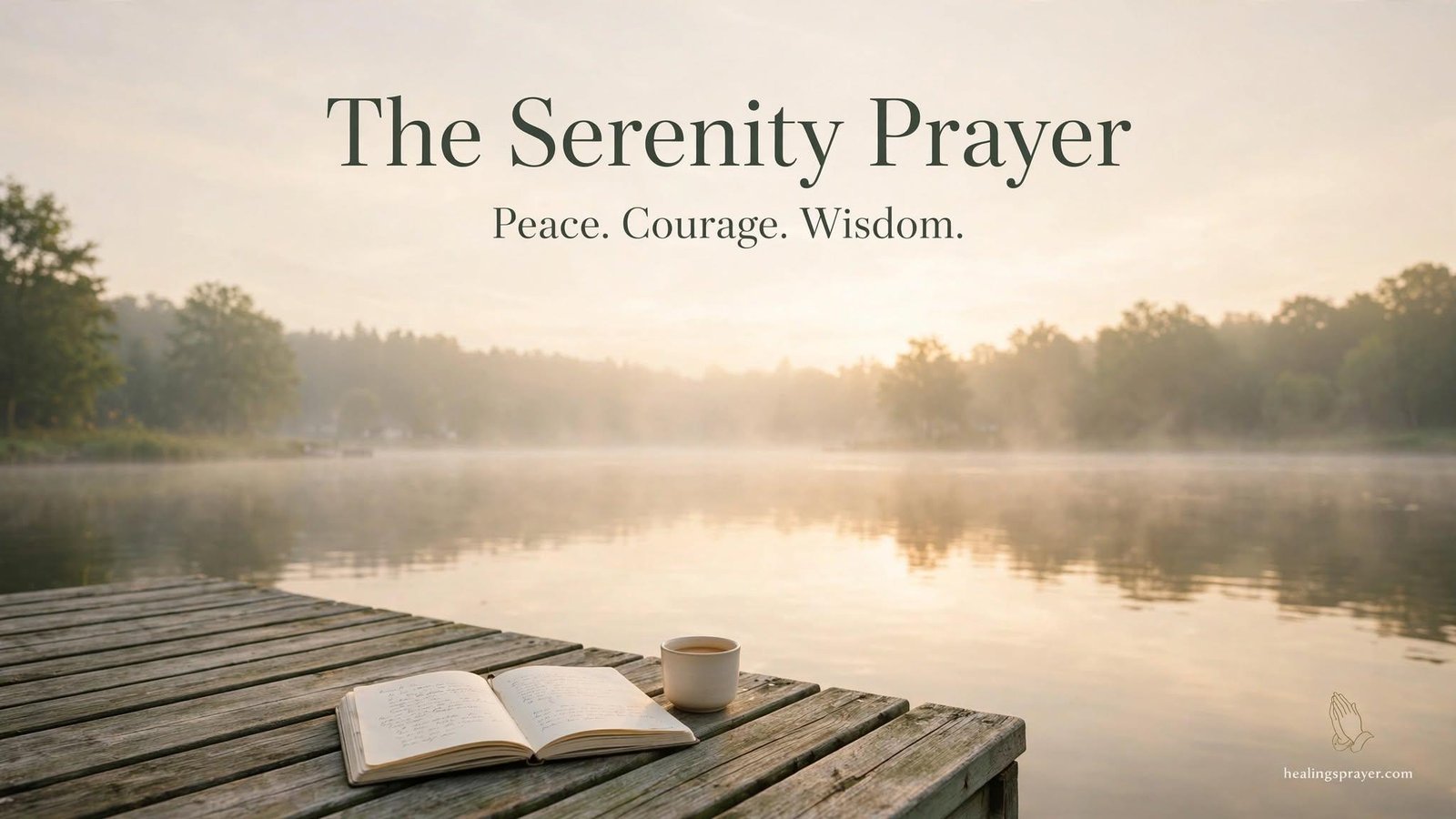 the serenity prayer